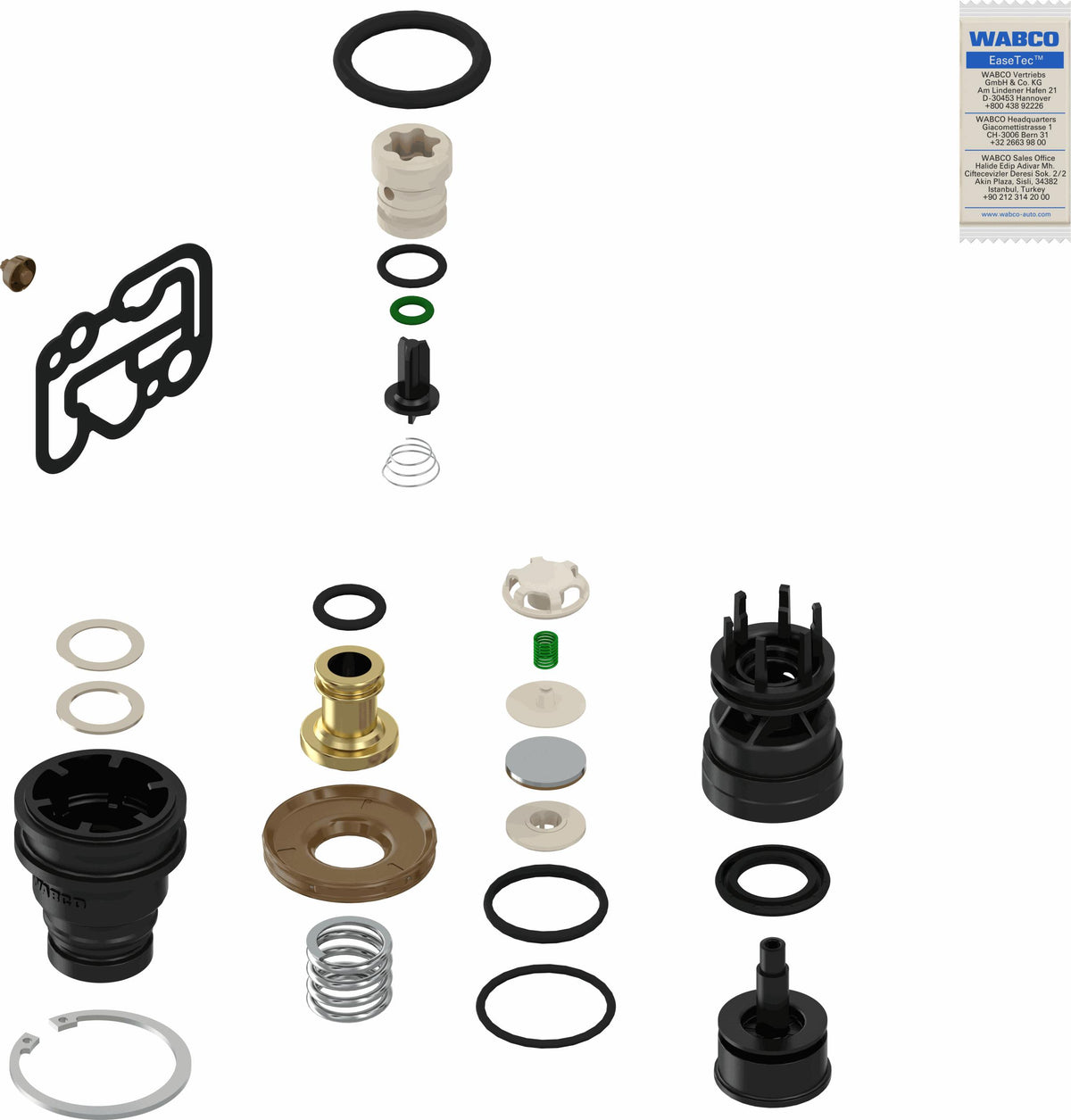 Jogo Reparo Wabco 9325109642