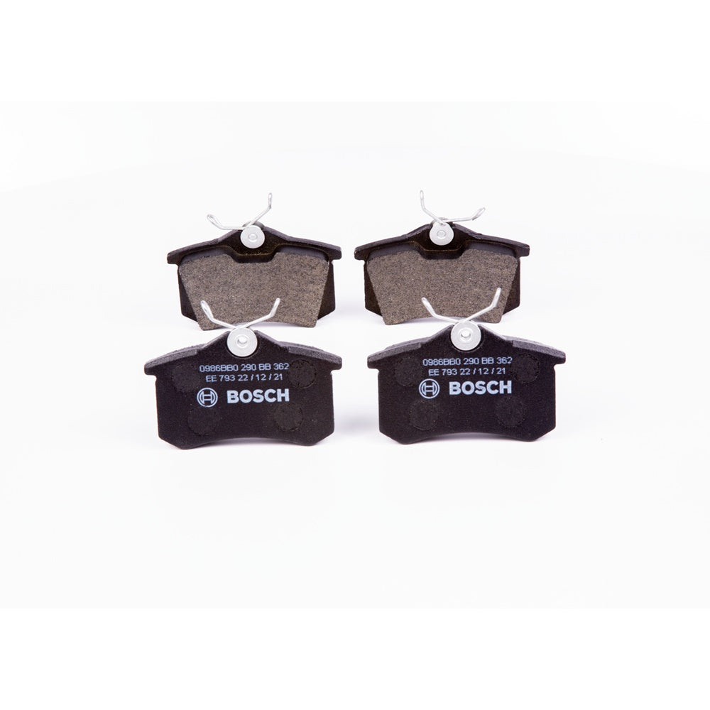 Pastilha - Bb362 Bosch 0986BB0290 VW Golf/Jetta/Polo/Bora/T-CROSS/Polo Sedan/Passat Variant/Nivus/Virtus/New Beetle/Saveiro/Passat