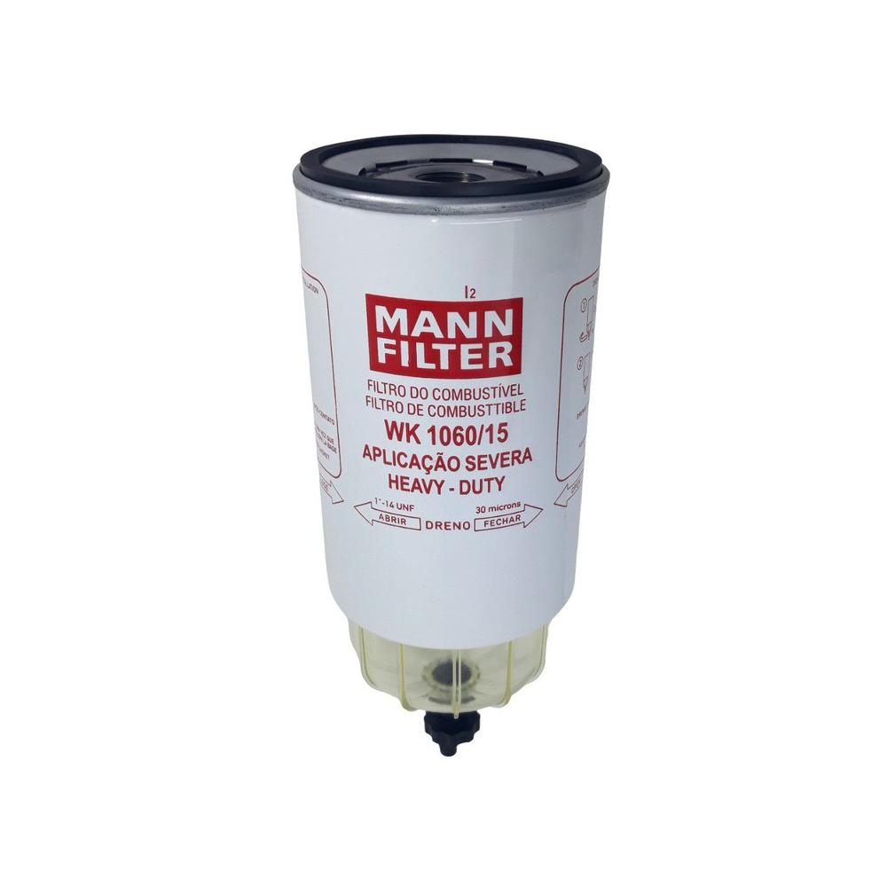 Filtro de Combustível Separador d'Água Mann-filter WK1060/15 Scania R 440/G 360/G 440