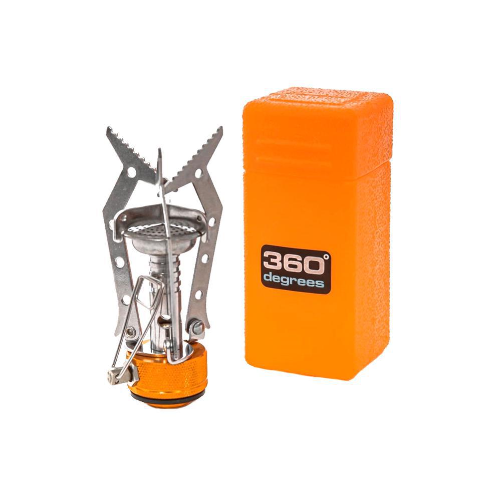 Fogareiro Camping A Gás Portátil Com 2 Panelas 360 Degrees