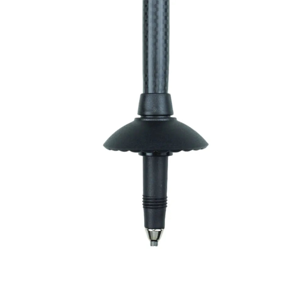 Bastão de Caminhada 38cm-135cm Trava Rápida, Tubo 50% Carbono + 3K Actos Pro Race Carbon Azteq