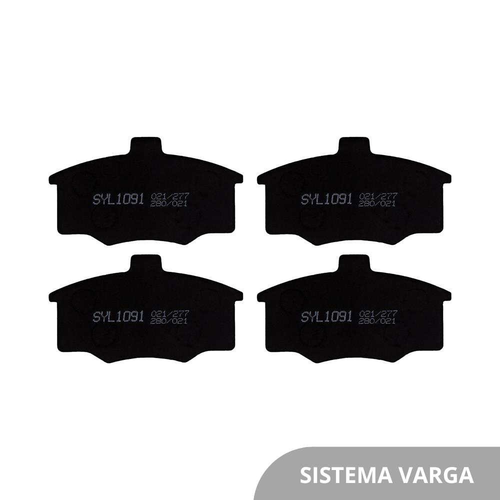 Pastilha de Freio Syl 1091 GM Monza/Ipanema/Kadett, Ford Pampa/Del Rey/Belina II/Belina Del Rey/Scala
