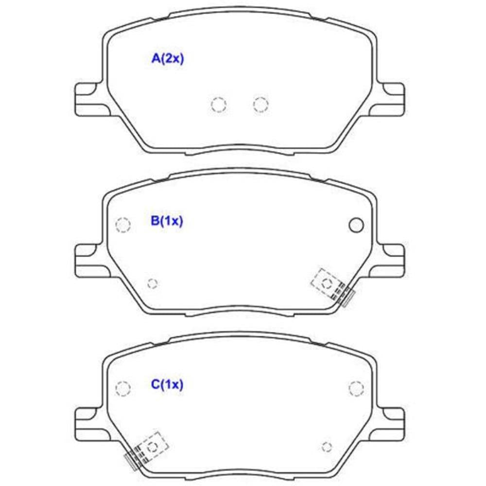 Pastilha de Freio Syl 6120 Fiat Toro, Jeep Compass/Renegade