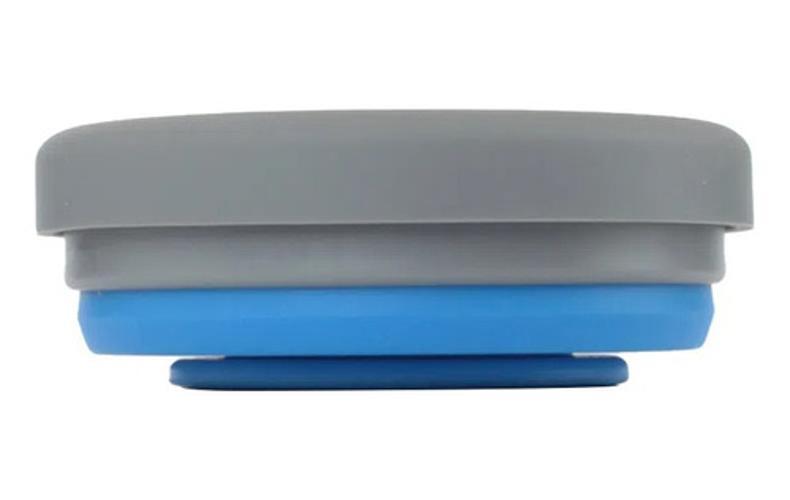 Copo Com Tampa 200Ml Silicone Retratil Portátil Cup Go Azteq