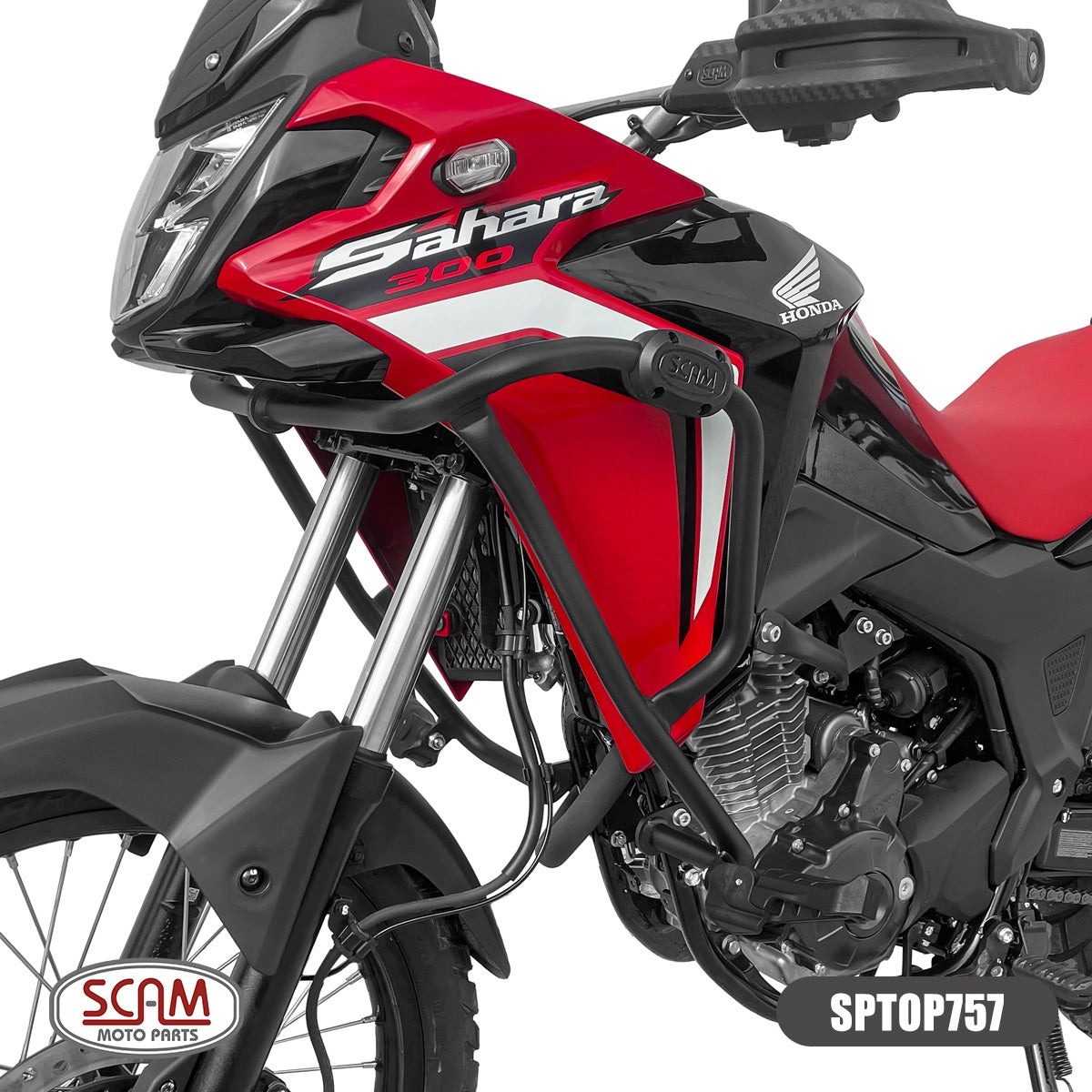 Protetor De Carenagem Honda Sahara 300 2024 Com Pedaleira