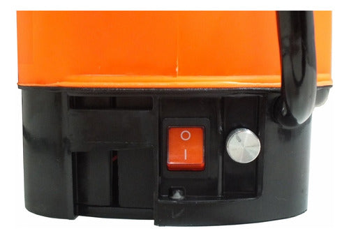 Pulverizador De Jardim A Bateria 8a 16l  Vulcan Vp16l8a