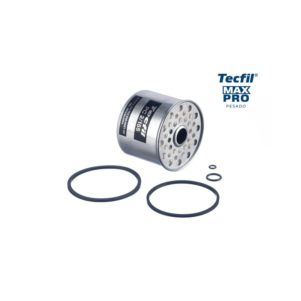 Filtro de Combustível Tecfil PC2/155 Cbt 2070/1000/8260/8240/1090/2500/2100, Valtra BF 65 4X4/1880-4 4X4/BF 75 4X2/BF 65 4X2/BF 75 4X4