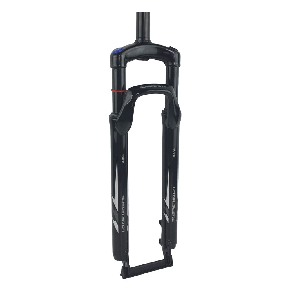 Suspensão 29 aço ahead set 28.6mm preta com canelas de 38mm e travel de 80mm paco