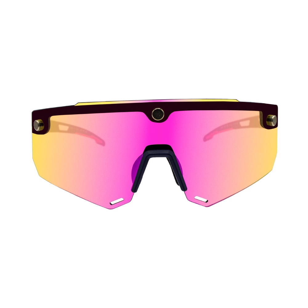 Óculos para ciclismo polarizado gta magnet azul e rosa – foto 2