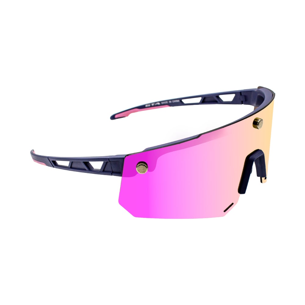 Óculos para ciclismo polarizado gta magnet azul e rosa – foto 3