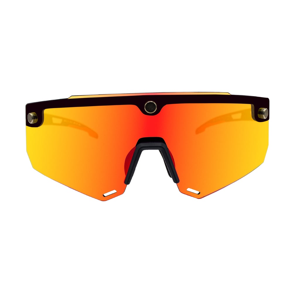 Óculos para ciclismo polarizado gta magnet preto e vermelho – foto 2