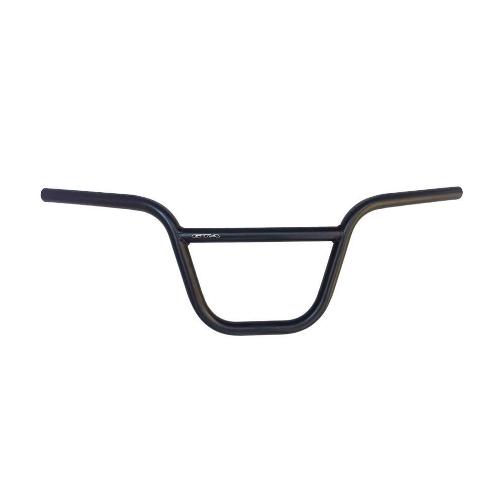 Guidão bmx em aço 22.2x670x190mm preto
