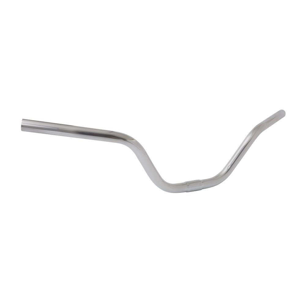 Guidão estilo poti polido em aço 680x125mm – foto 3