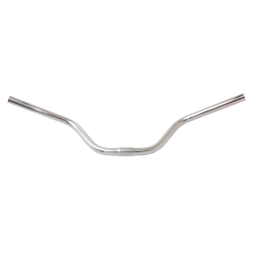 Guidão estilo poti polido em aço 680x125mm – foto 4