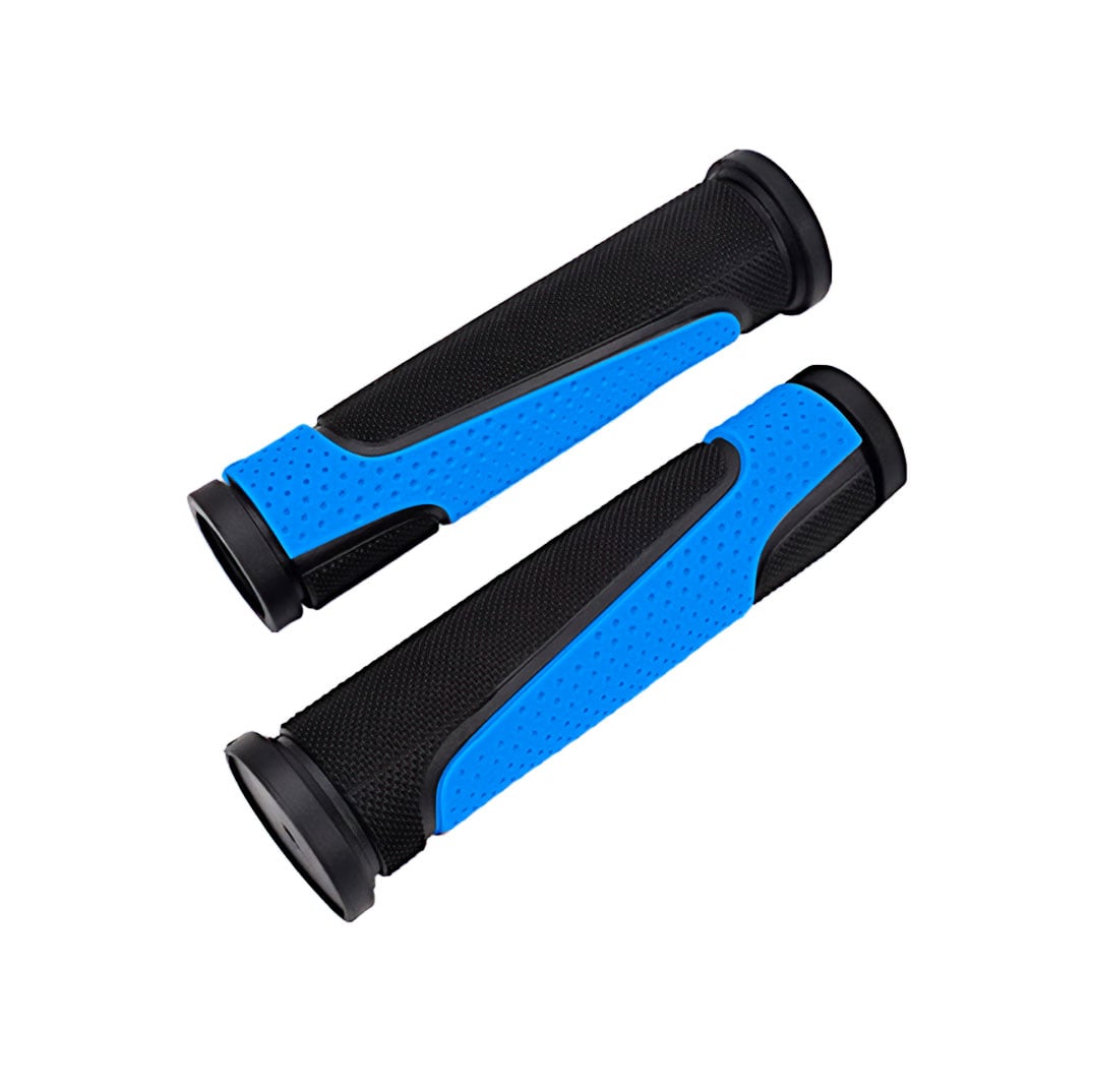 Manopla 125mm borracha tpr preto/azul (pacote com 10 pares ) – foto 2