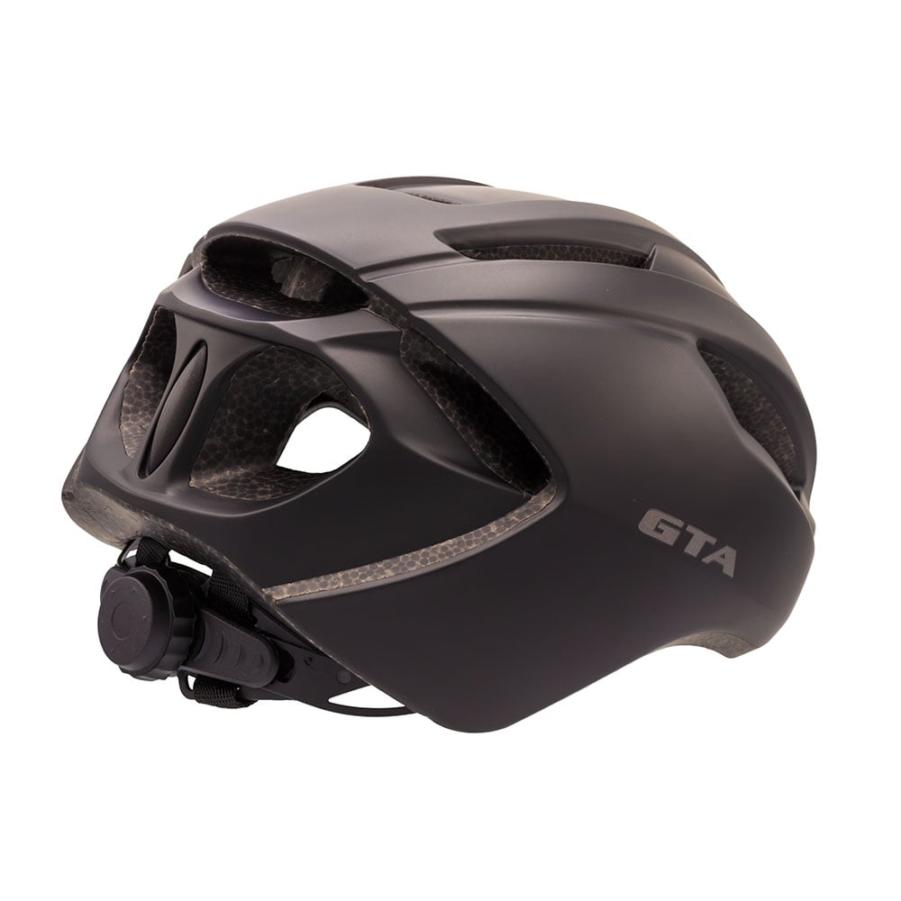 Capacete inmold road rider 54/58 14 furos preto – foto 3