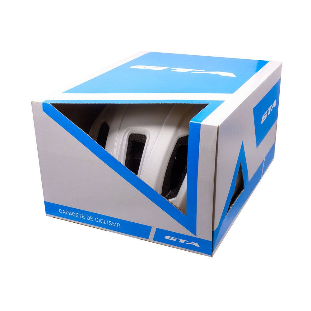 Capacete inmold road rider 58/62 14 furos branco – foto 6