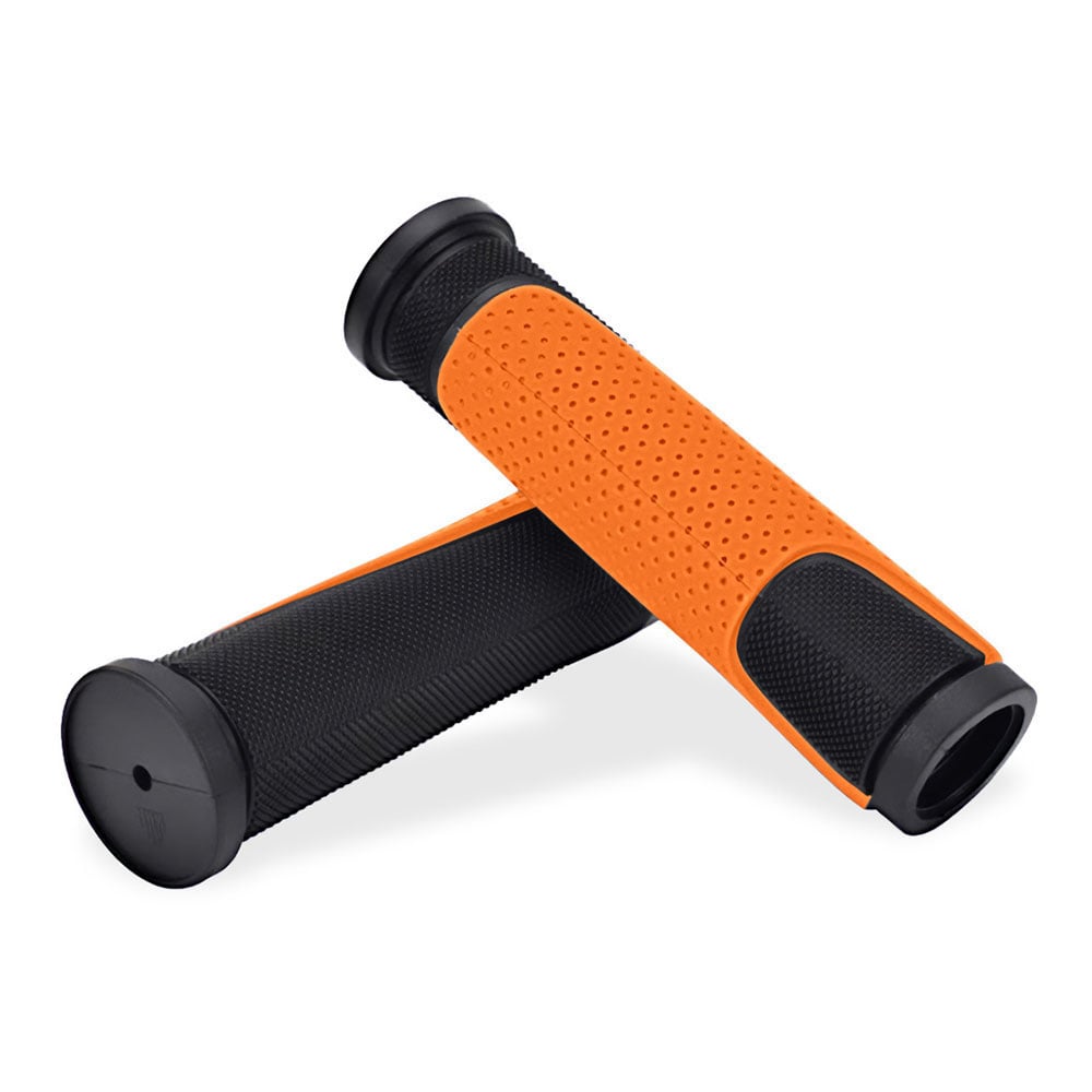 Manopla 125mm borracha tpr preto/laranja (pacote com 10 pares )