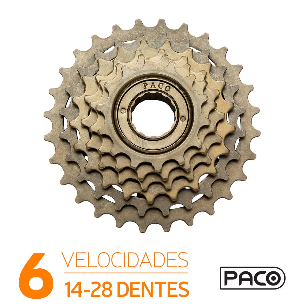 Roda livre 6m 14/28d dourada – foto 2