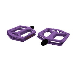 Pedal 9/16 plataforma nylon rider roxo com bucha du