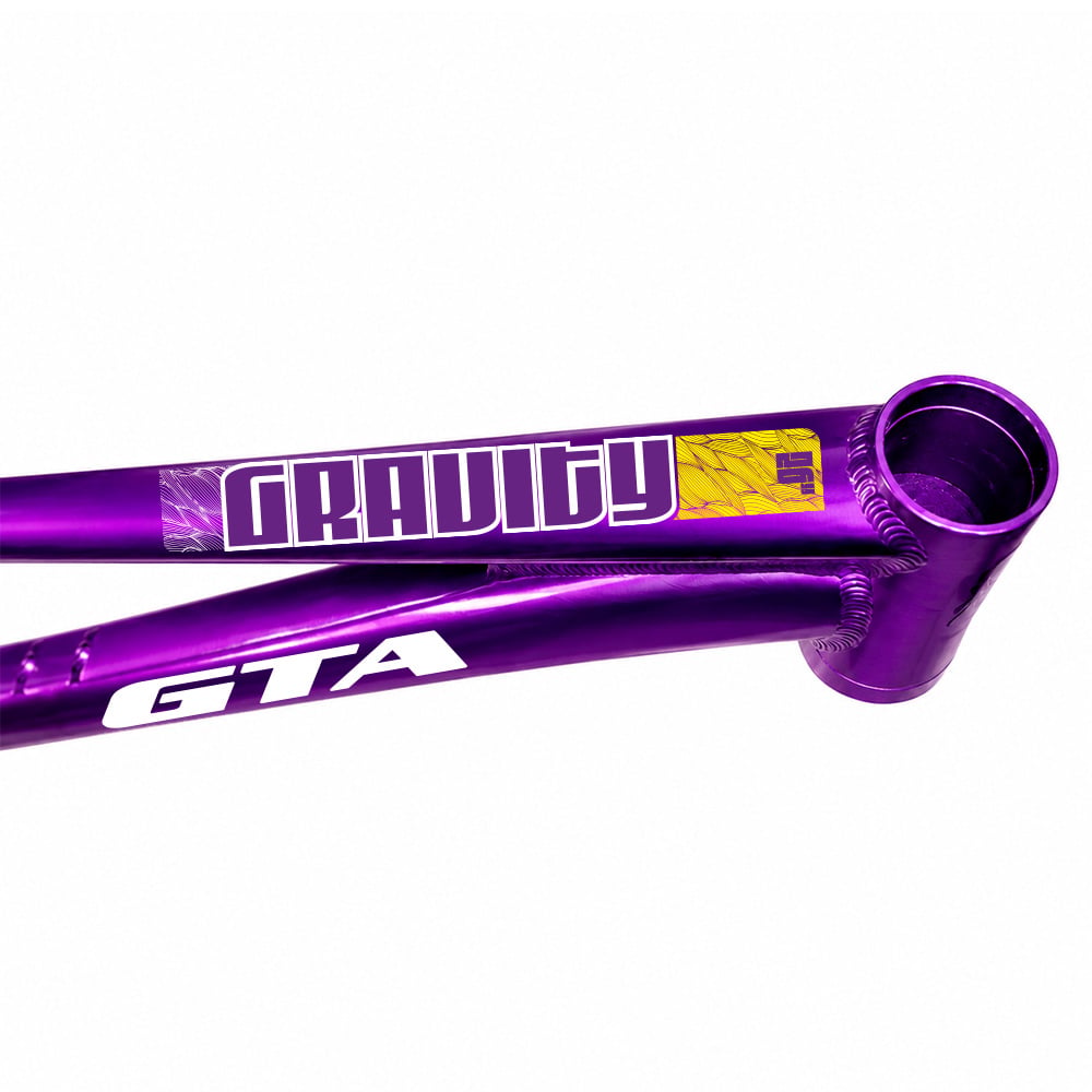 Quadro 26 al freeride gravity roxo + kit – foto 4