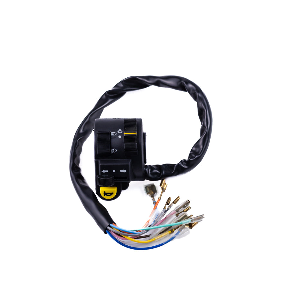 Conjunto Interruptor LUZ Condor L. Esquerdo CG 125 1985/1988 (10 Fios Ponta Dupla) – foto 1