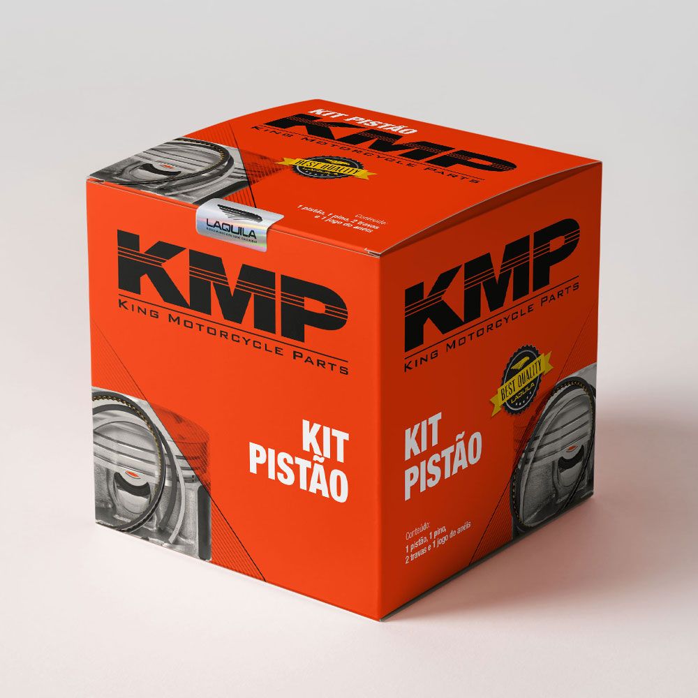 Pistão Kit com Anel KMP Bros 150 03 a 05 OHC – foto 4
