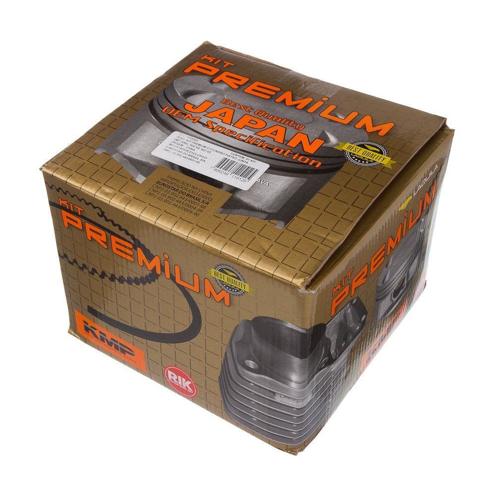 Kit Premium Completo com Cilindro. Pistão e Junta Kit-A KMP. Anel RIK NX 400 98 a 02 – foto 2