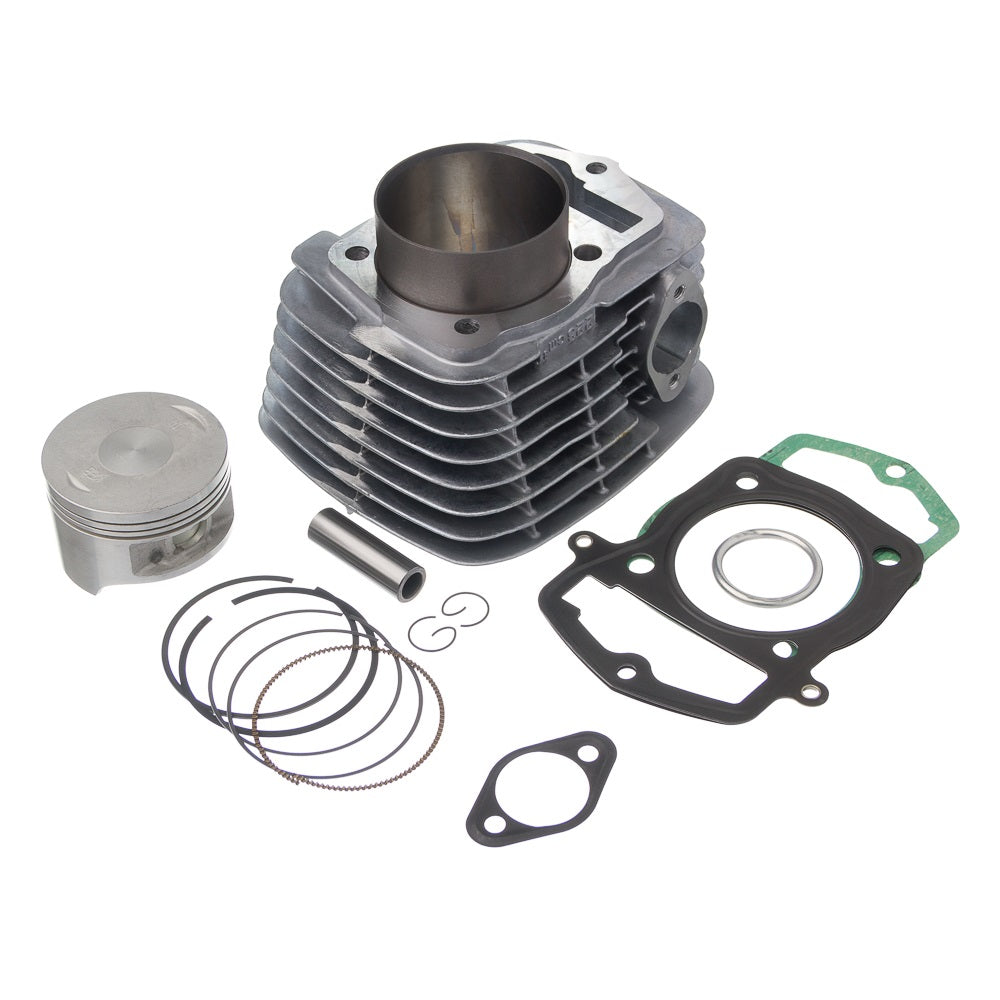 Kit Premium Completo com Cilindro. Pistão e Junta Kit-A KMP. Anel RIK CRF 230 – foto 1