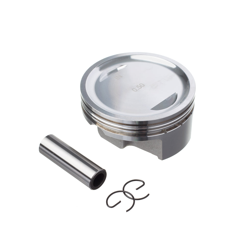 Pistão Pino/Trava KMP CG 150 Aumento para 220cc 0.50mm Forjado (Competição Diam. 70.50mm) – foto 1
