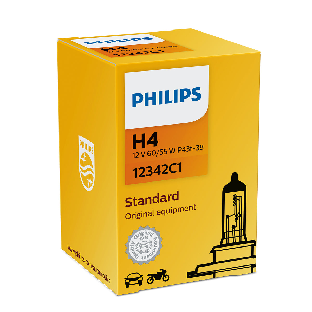 Lâmpada Farol Philips H4 60/55W – foto 3