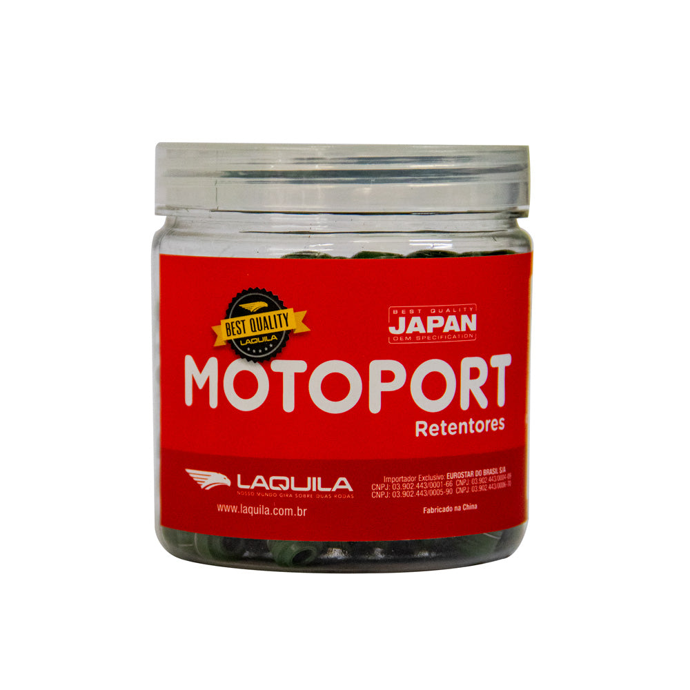 Retentor Válvula (Pote com 250PCS-VERDE) Motoport CG 150 – foto 1