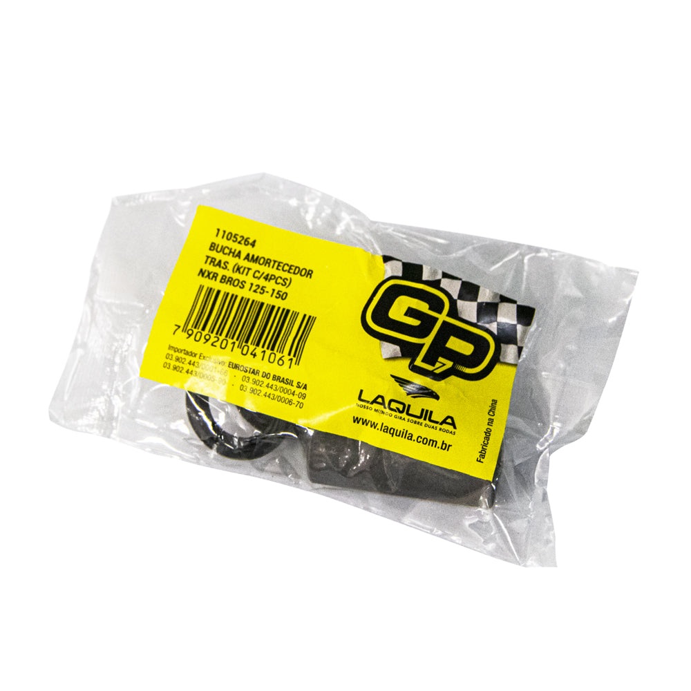 Bucha Amortecedor Traseiro (Kit com 4PCS) GP7 NXR Bros 125-150 – foto 2
