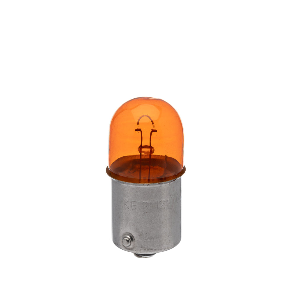 Lâmpada Pisca Keisi 12V 10W CG 125 Base Ferro Amarela – foto 2