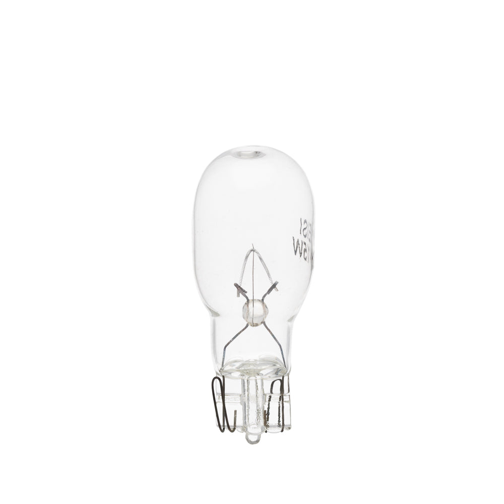 Lâmpada Pisca Keisi 12V 15W CG 150 Esmagada (Vidro Cristal - Esmagada/Pingão W2,1X9,5D - 01 Polo) – foto 2