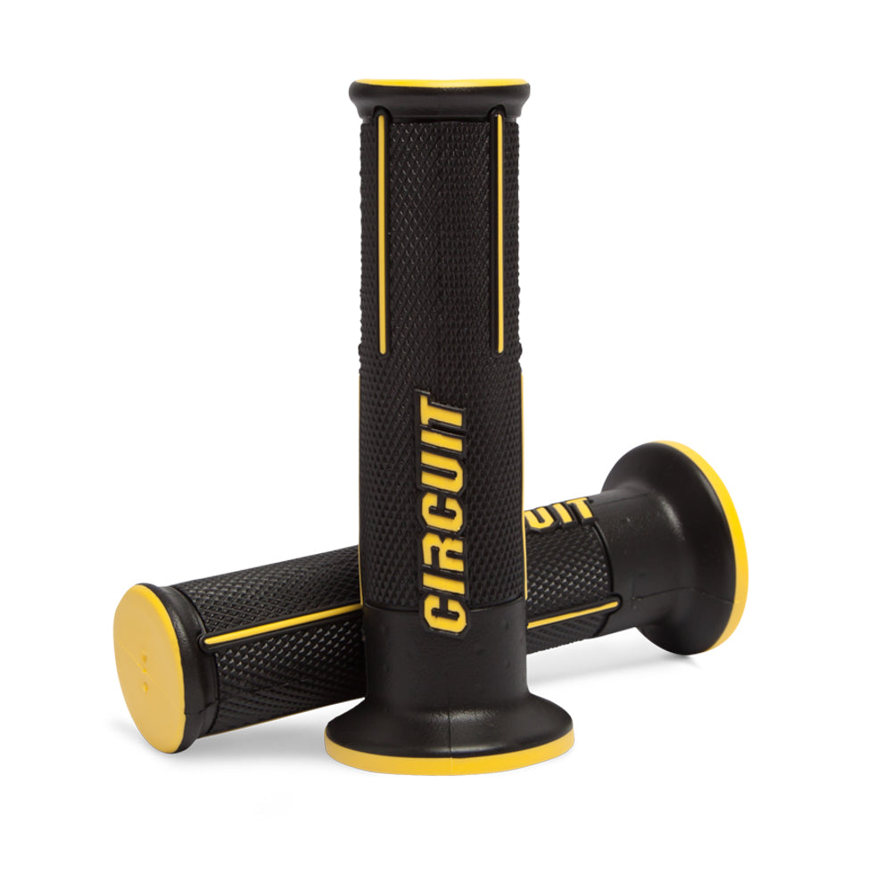 Manopla Circuit Speed Everyday Preto/Amarelo (MA054-216) – Par – foto 1