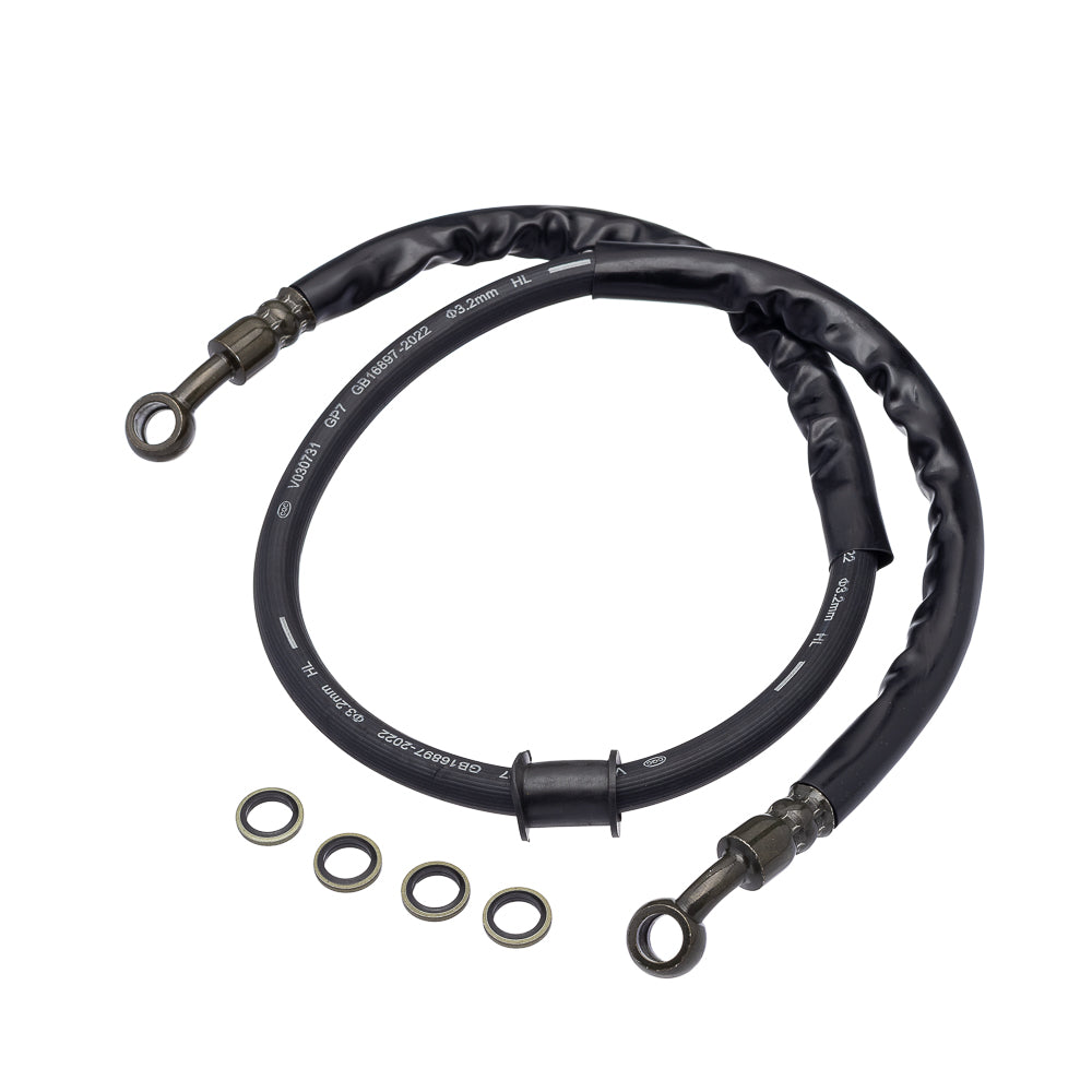 Mangueira Flexível do Freio Dianteiro GP7 CBX 250 Twister 2001/2008 (com Arruelas de Vedação) – foto 1