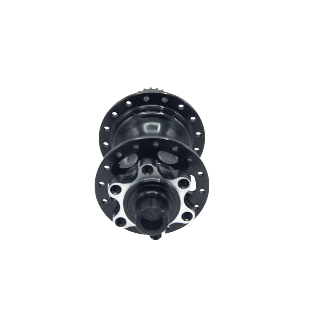 Cubo aluminio traseiro boost 32 furos para eixo 12x148mm com freehub, compatível padrão micro spline (não acompanha eixo passante) – foto 2