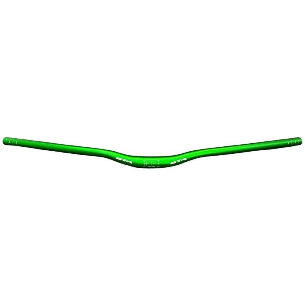 Guidão mtb downhill alumínio 31.8x800x35mm butted verde