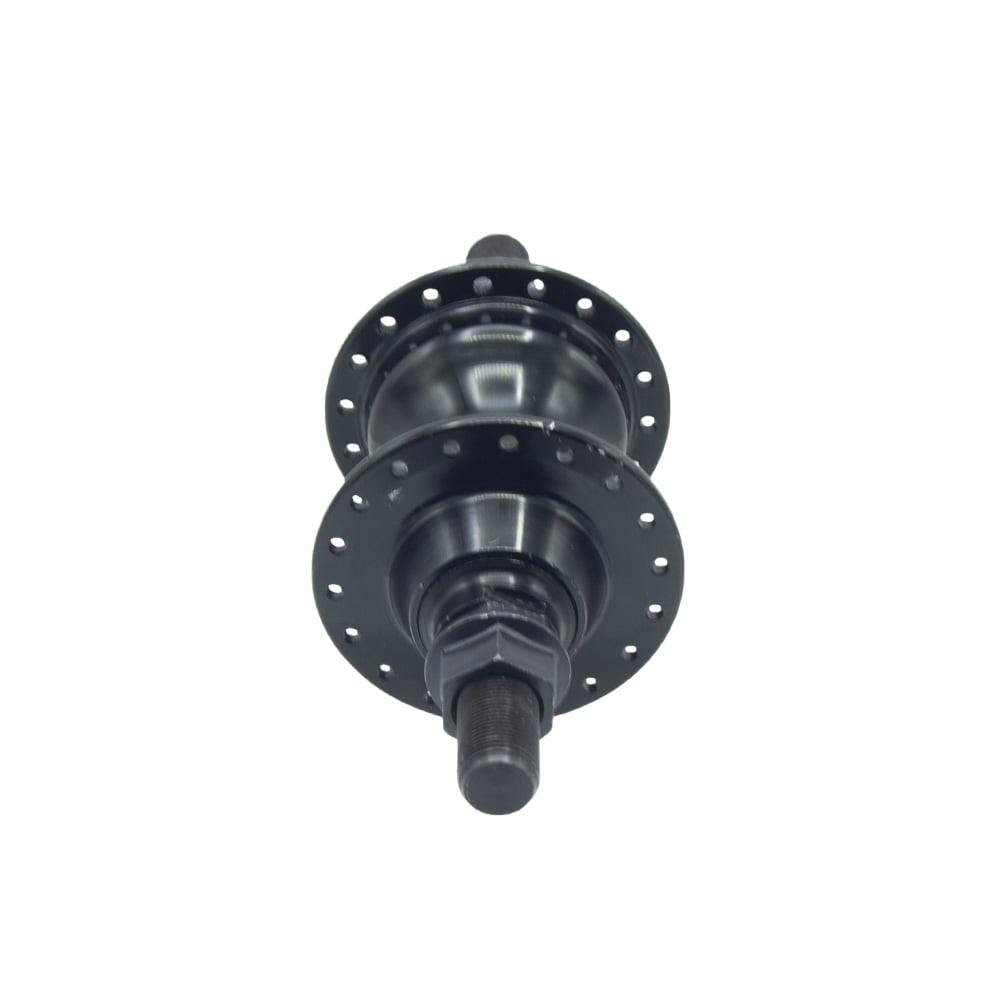 Cubo aluminio traseiro bmx com 36 furos rolamentado, cog de 9 dentes eixo 14mm, para vbrake – foto 2