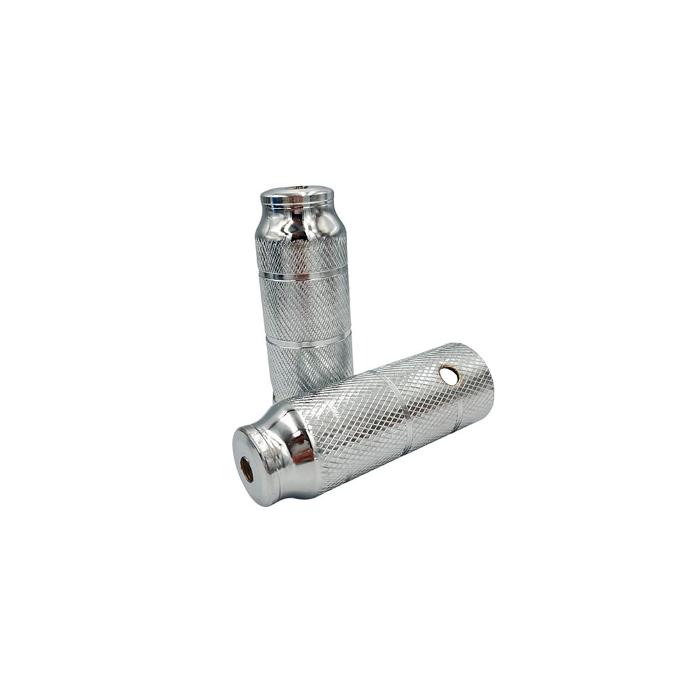 Apoio pedaleira bmx zincado 40mm par