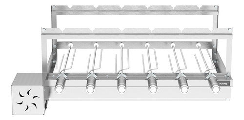 Churrasqueira Elétrica Fast Gourmet 6 Espetos