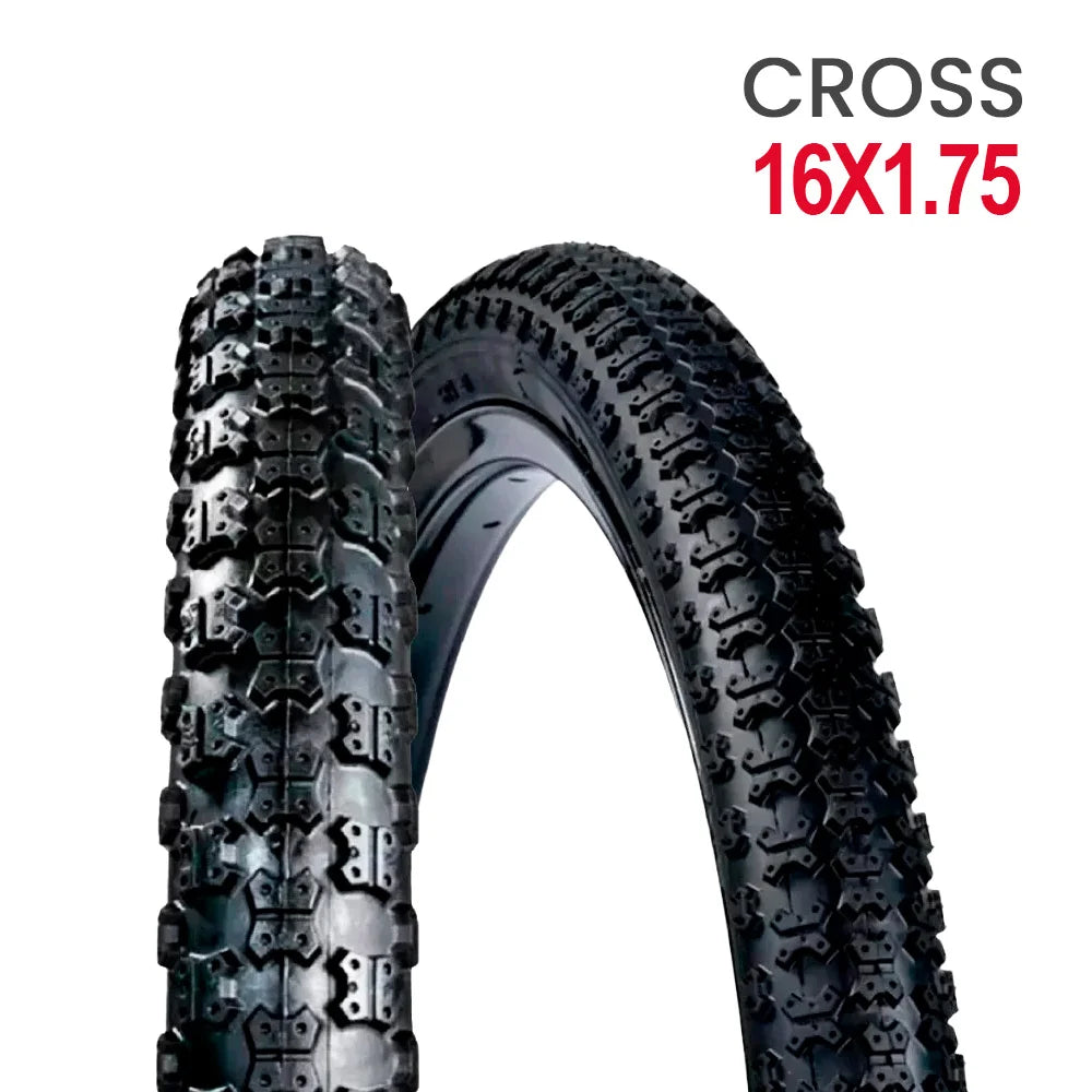 Pneu 16 x 1.75 cross preto