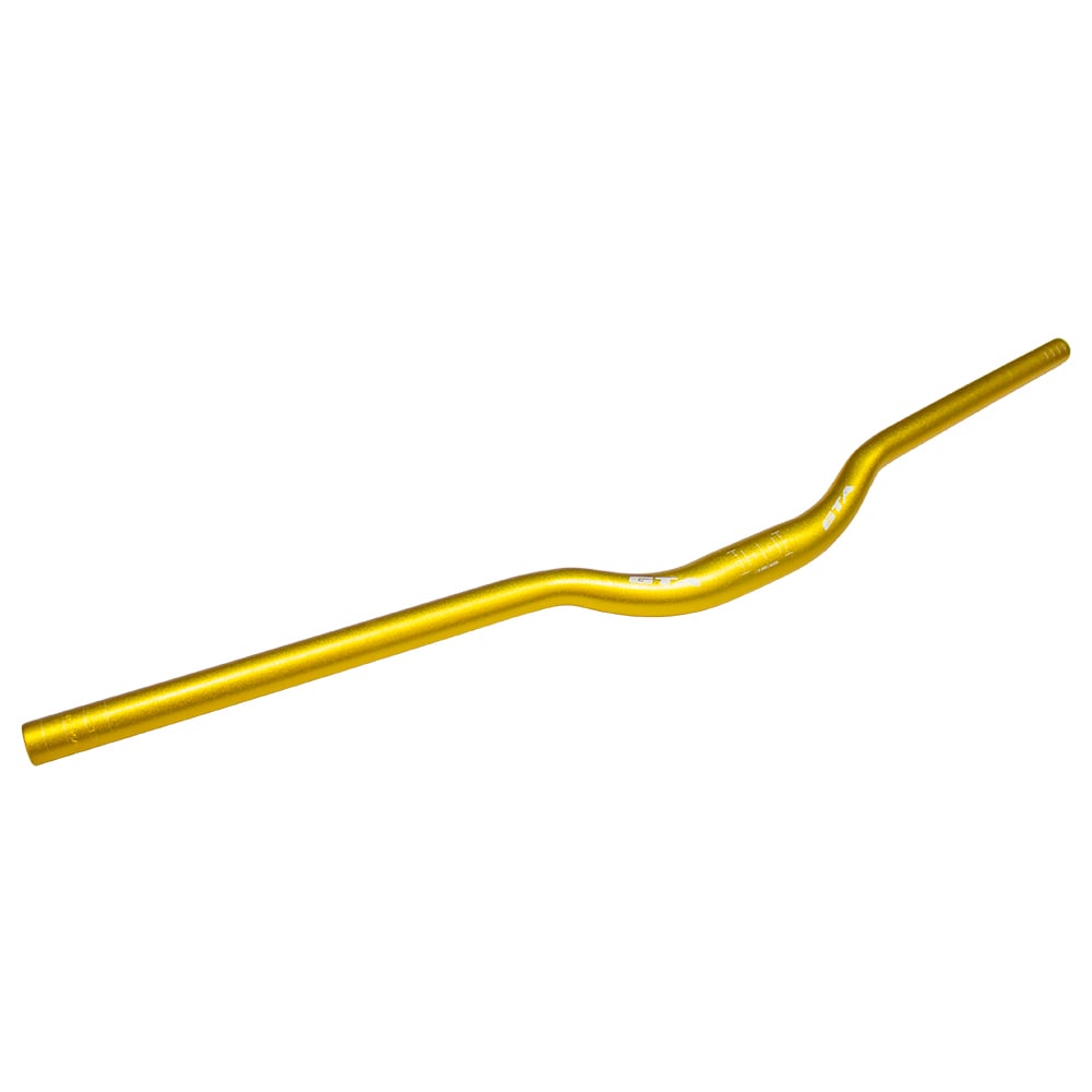 Guidão mtb downhill / freeride voador alumínio 31.8x800x35mm butted dourado – foto 4