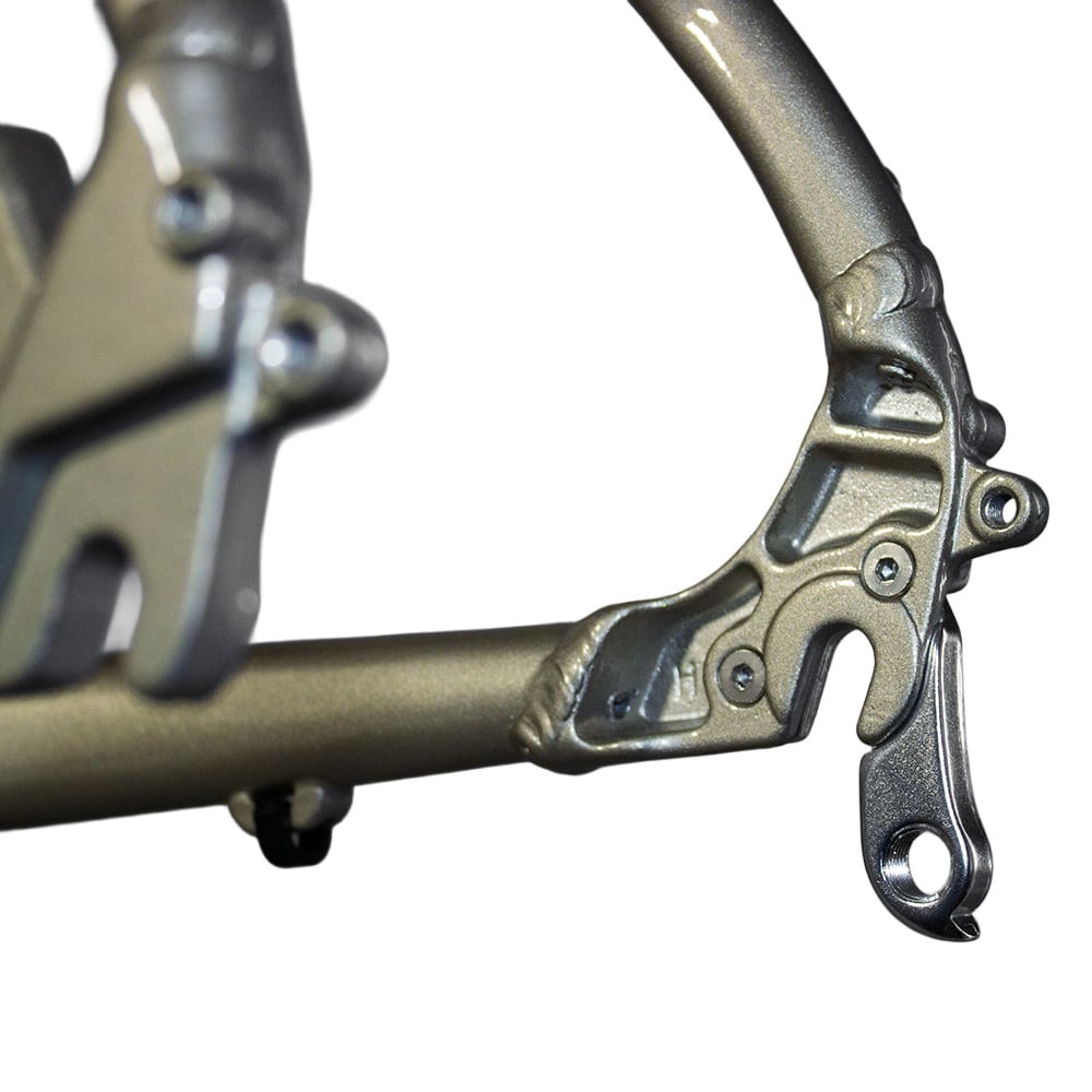 Quadro gravel across 2.0 tamanho 54 champagne + kit – foto 4