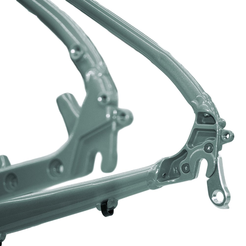 Quadro gravel across 2.0 tamanho 54 verde sálvia + kit – foto 4