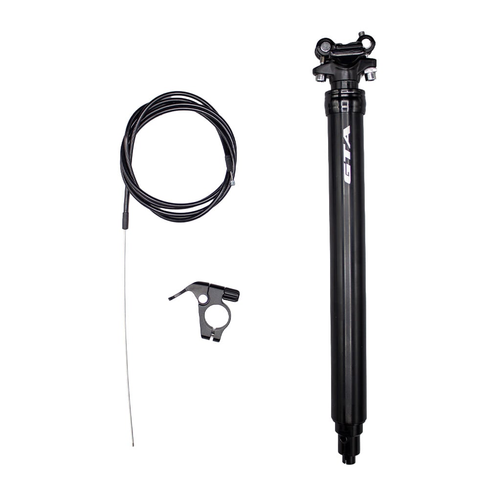 Canote de selim retrátil 31.6 com curso de 150mm