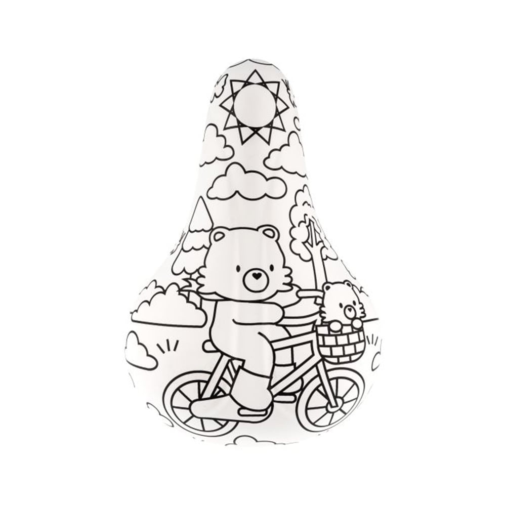 Selim infantil para colorir sem canote urso
