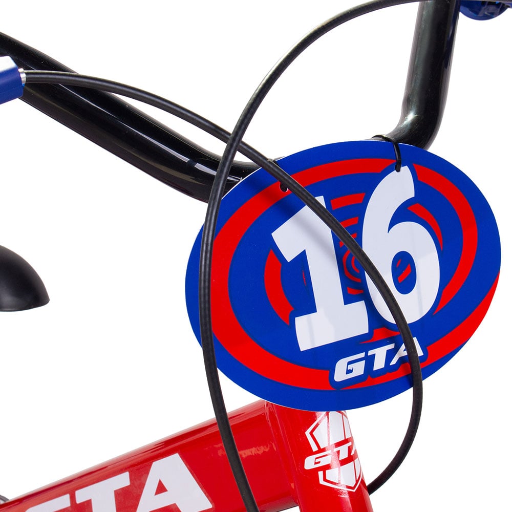 Bicicleta infantil aro 16 gta red spider – foto 3