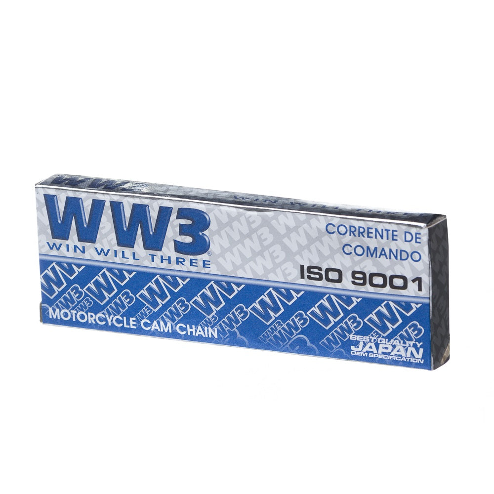 Corrente Comando WW3 88 Elos YBR 125 00 a 05 - XTZ 125 03 a 05 – foto 2